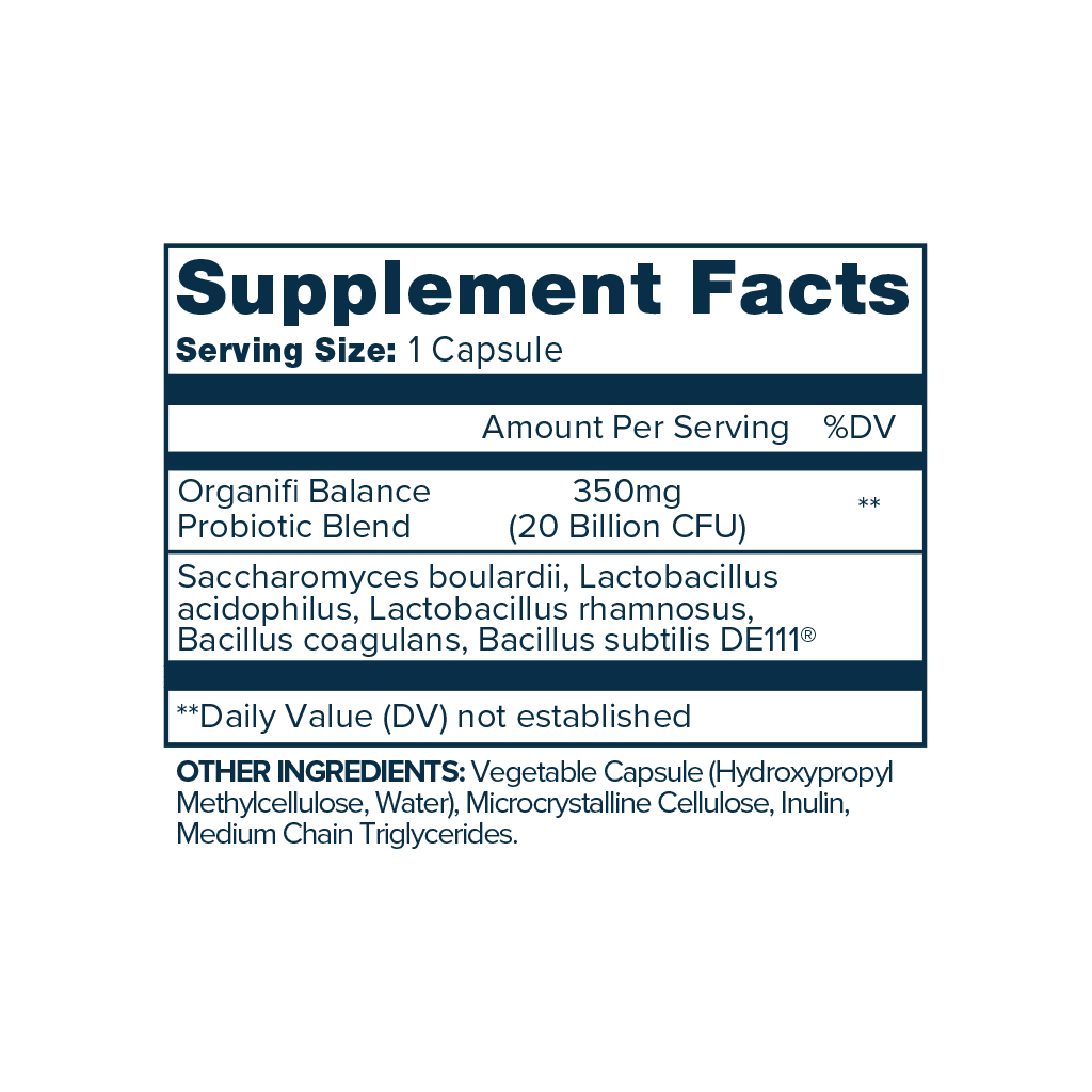 Balance Probiotic - Organifi Organifi