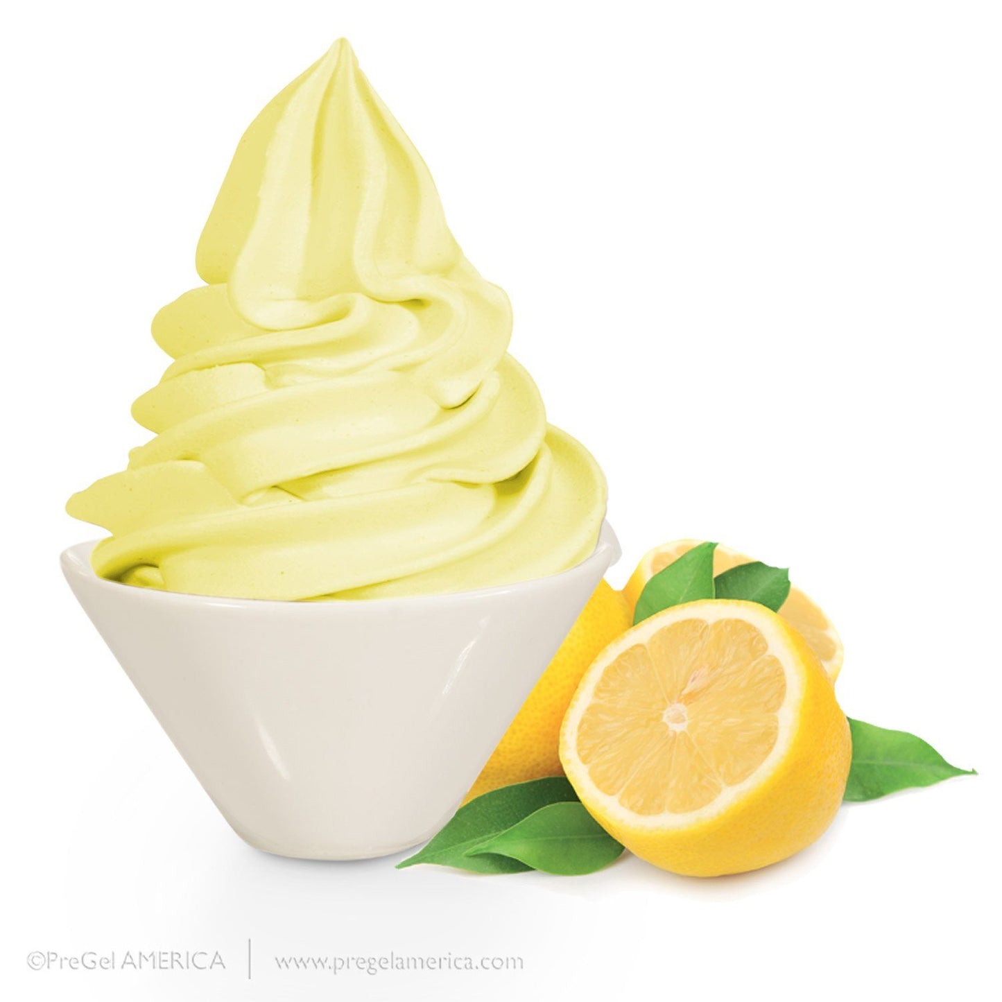 PreGel Super Sprints - Base With Flavorings Gelato Ingredients PreGel Lemon Single Bag