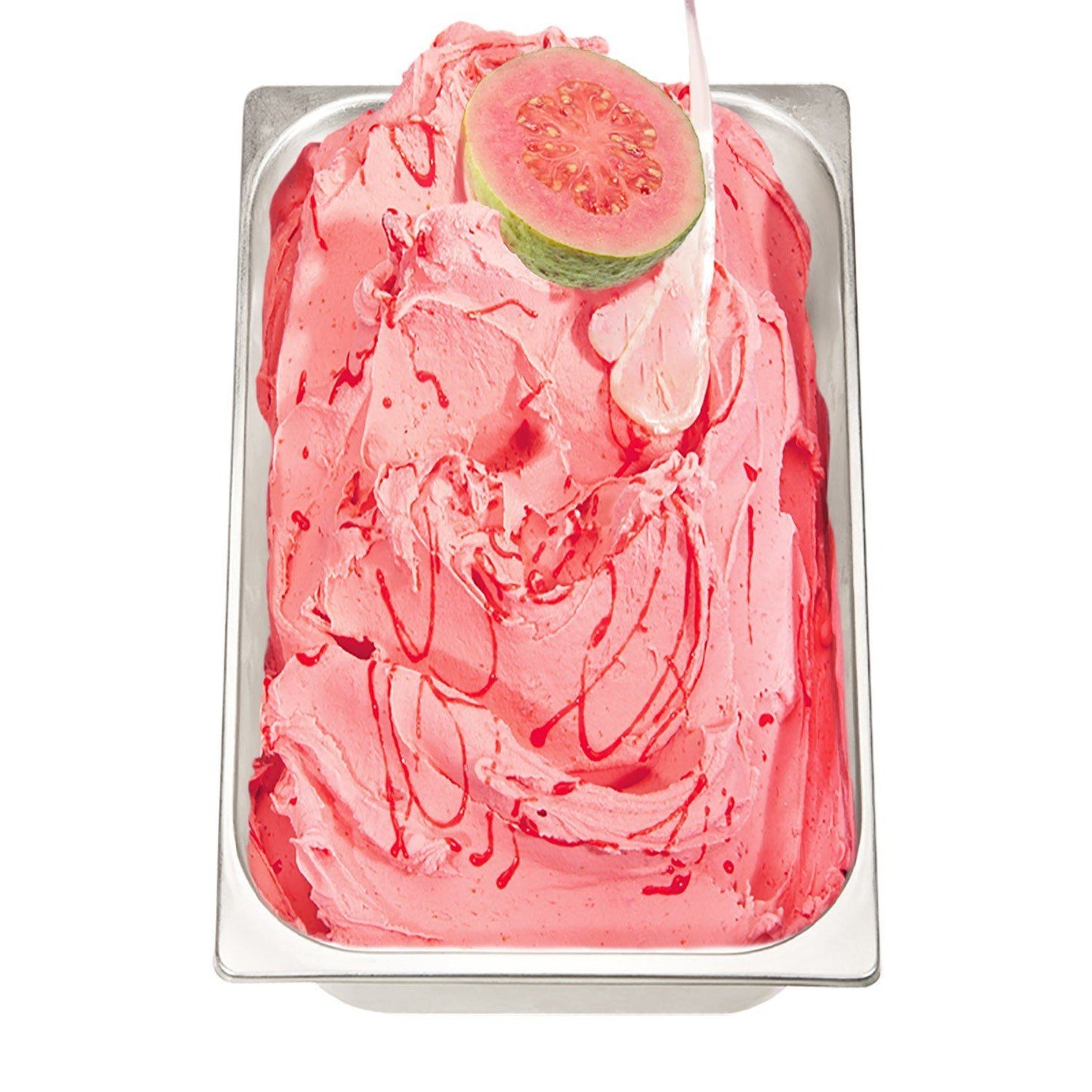 PreGel Fortefrutto - Fruit Flavors Gelato Ingredients PreGel Pink Guava Case of 2 Buckets
