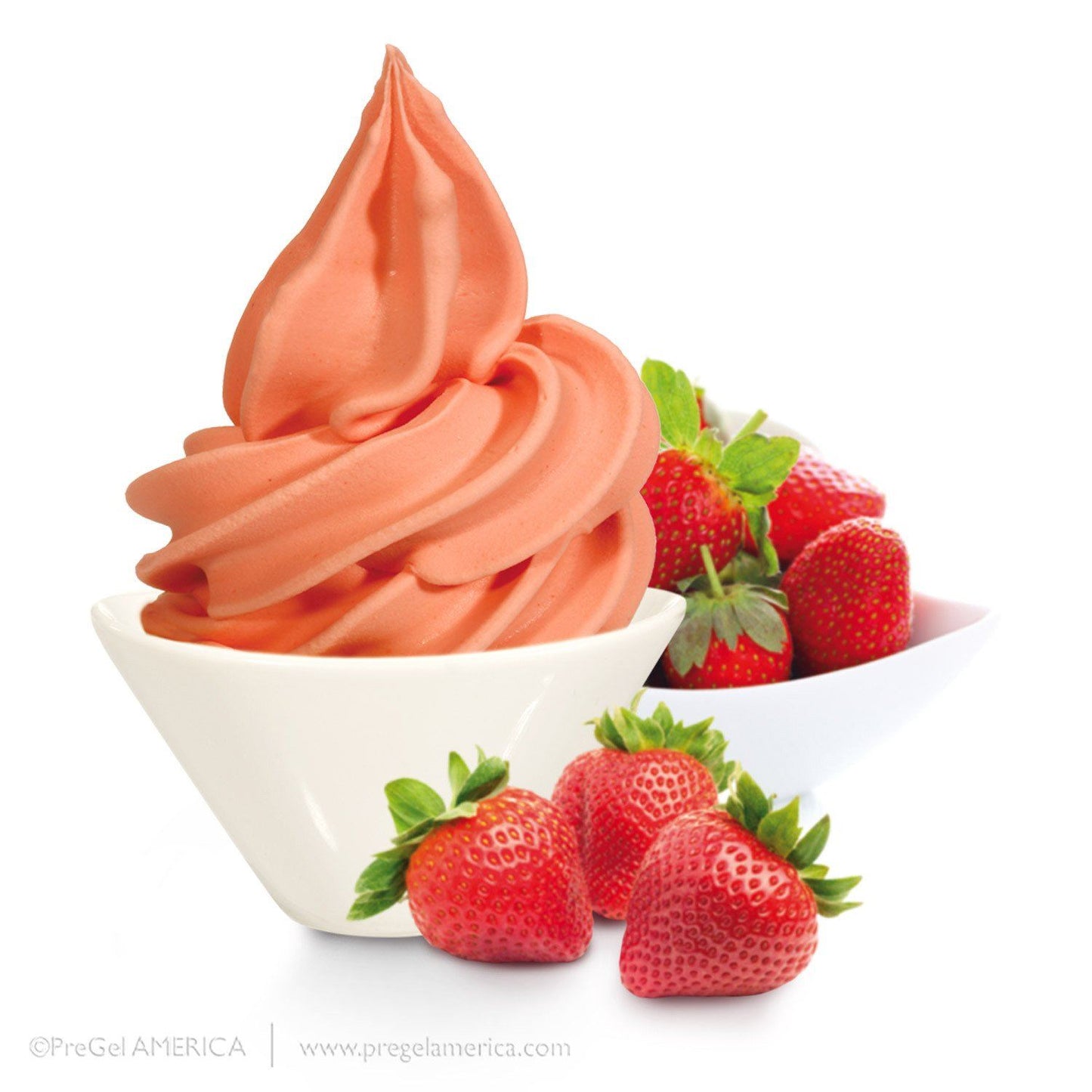 PreGel Super Sprints - Base With Flavorings Gelato Ingredients PreGel Strawberry Single Bag