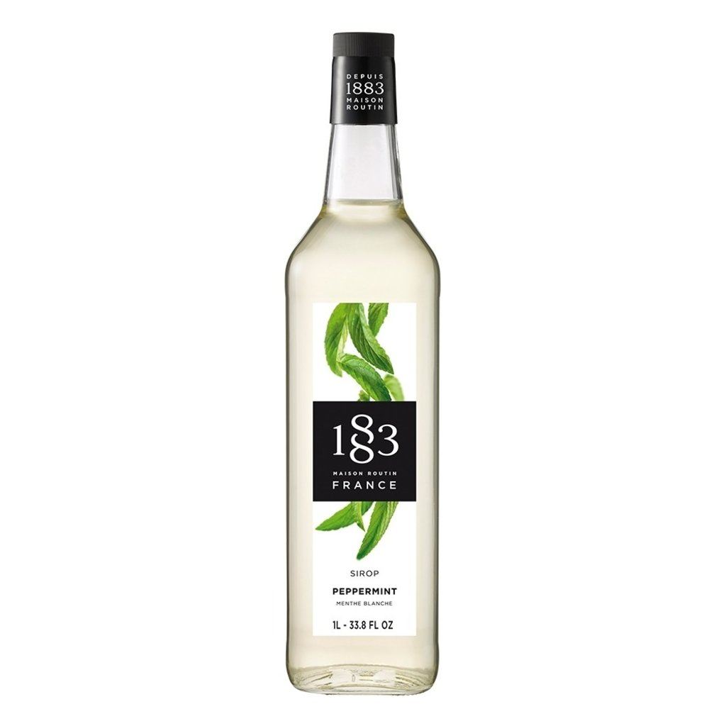 1883 Maison Routin Syrup - Peppermint Syrup 1883 Peppermint 1 L