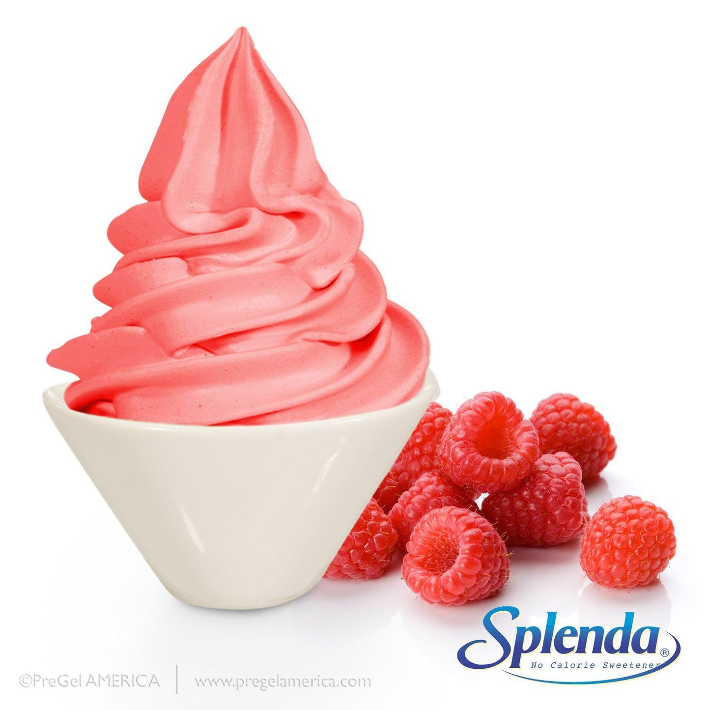 PreGel Super Sprints - Base With Flavorings Gelato Ingredients PreGel Raspberry Splenda® Single Bag