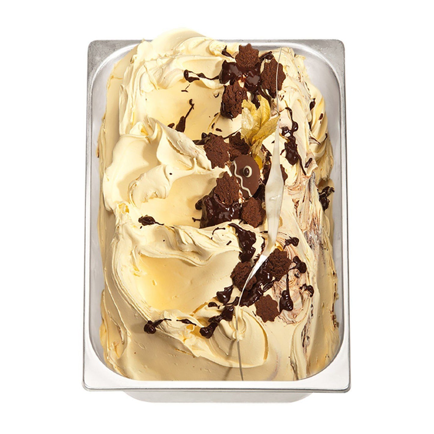PreGel Traditional Pastes Gelato Ingredients PreGel Biscotto (Cookie) Case of 2 Buckets