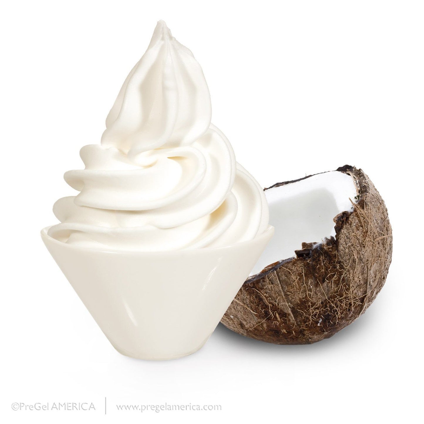 PreGel Super Sprints - Base With Flavorings Gelato Ingredients PreGel Coconut Single Bag