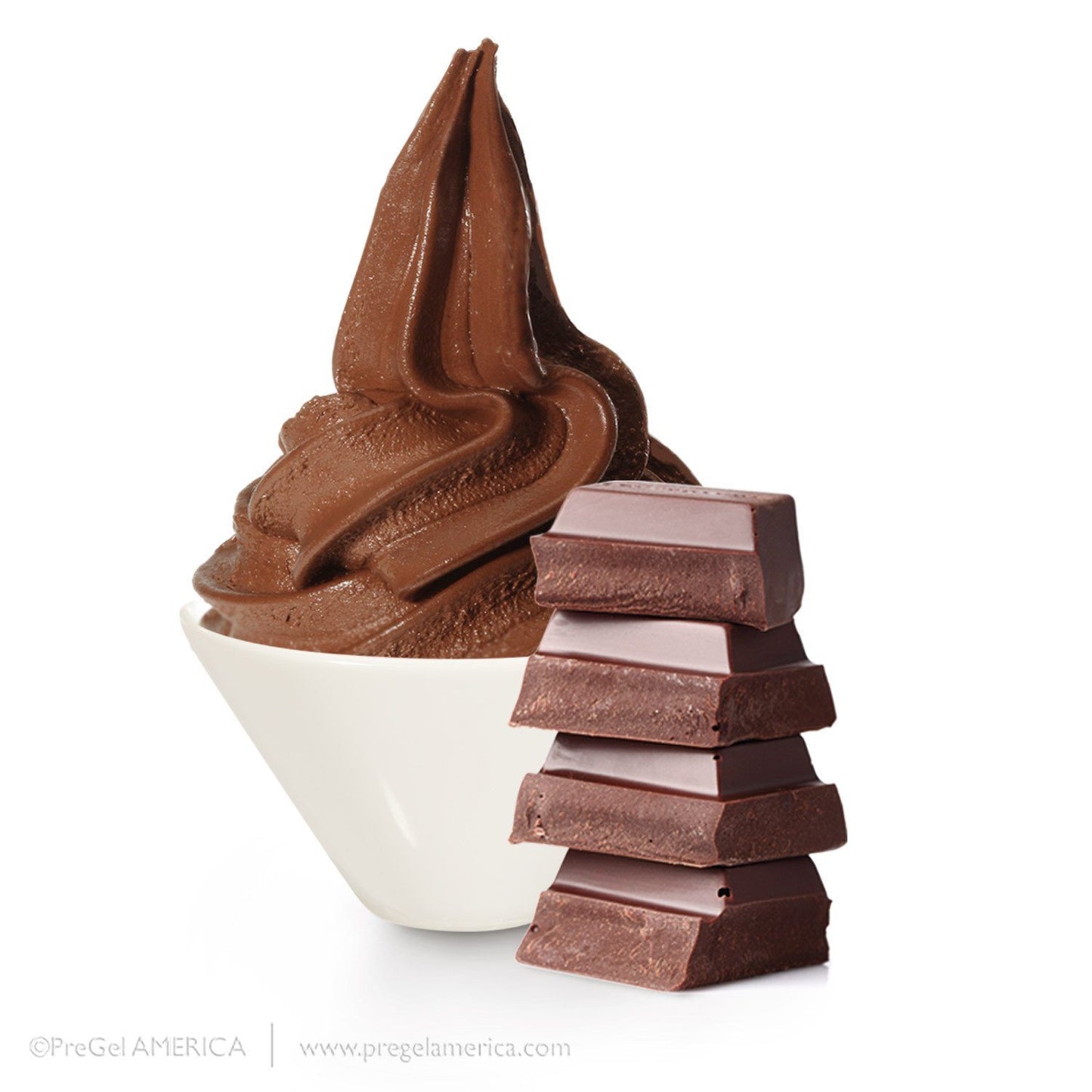 PreGel Super Sprints - Base With Flavorings Gelato Ingredients PreGel Chocolate Single Bag