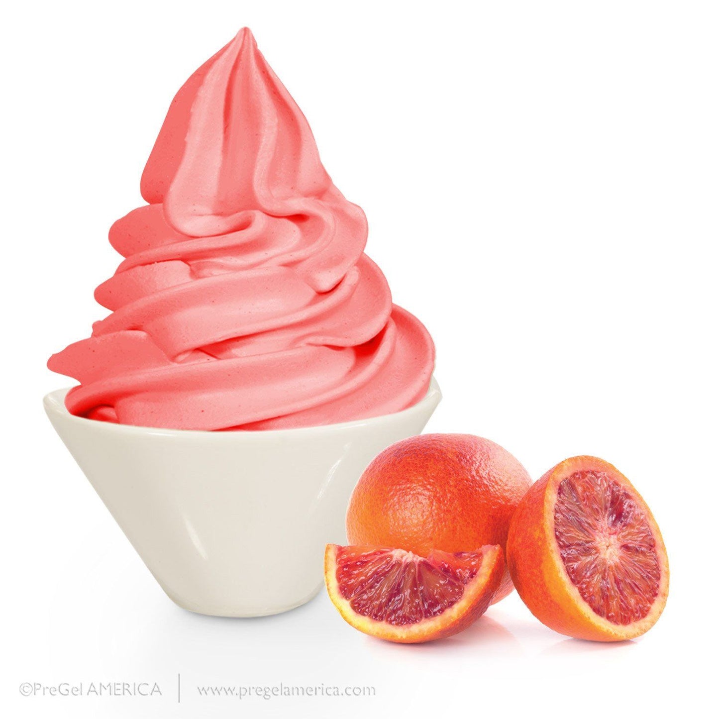 PreGel Super Sprints - Base With Flavorings Gelato Ingredients PreGel Red Orange Single Bag