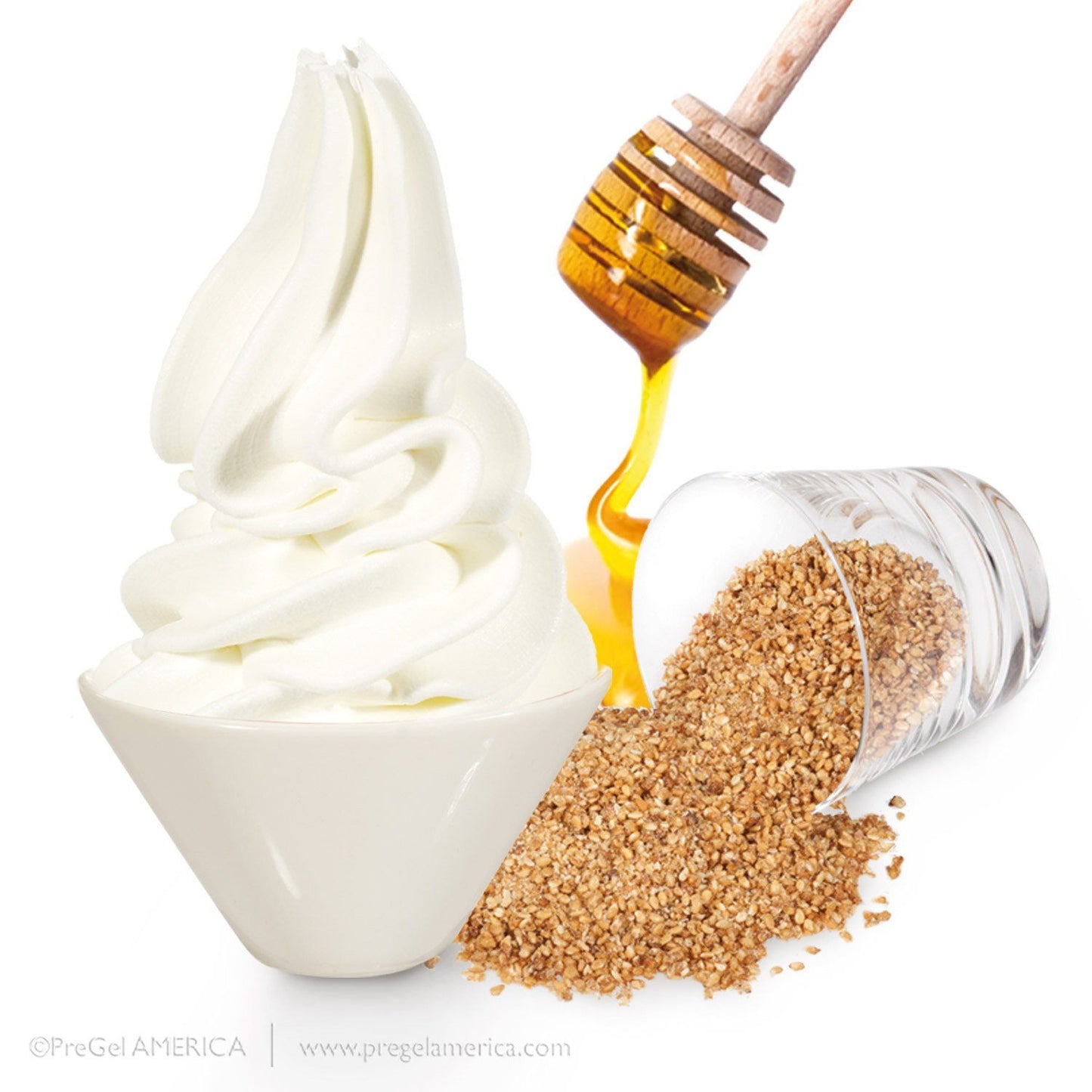 PreGel Super Sprints - Base With Flavorings Gelato Ingredients PreGel Greek Yogurt Single Bag