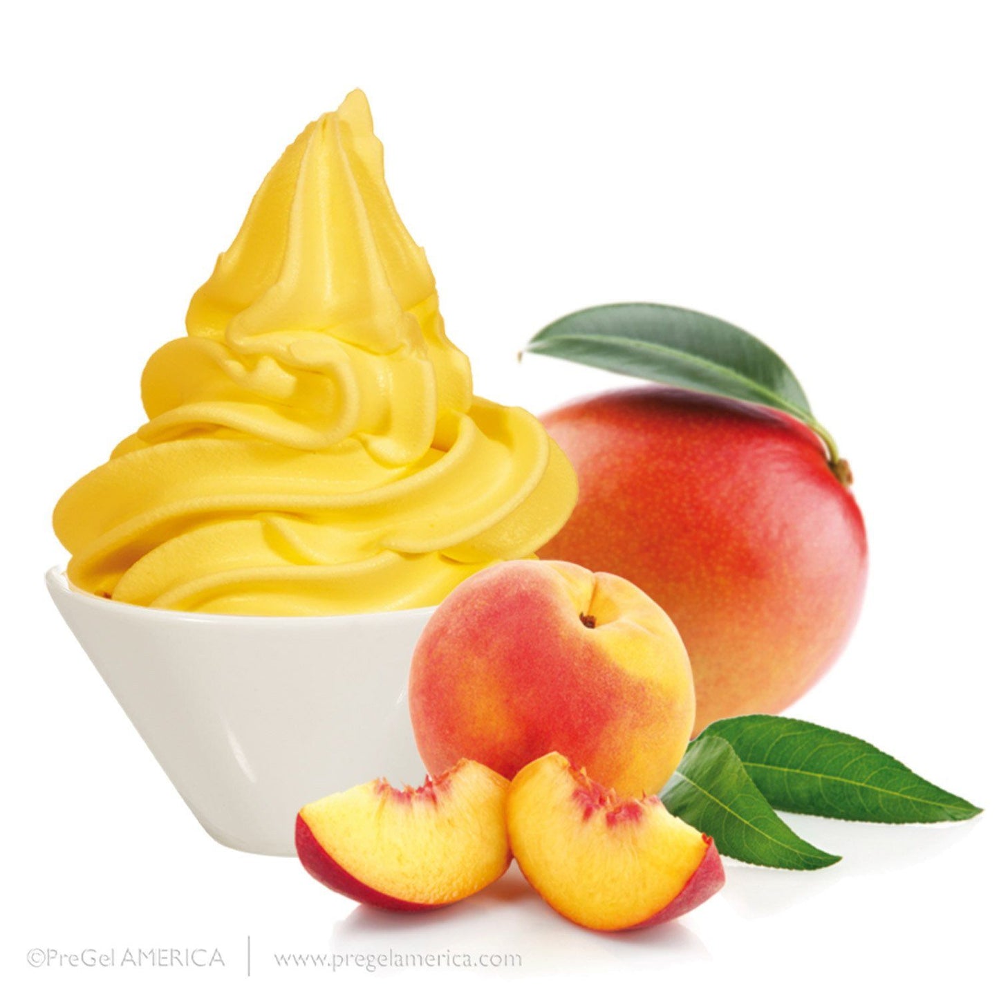 PreGel Super Sprints - Base With Flavorings Gelato Ingredients PreGel Peach-Mango Single Bag