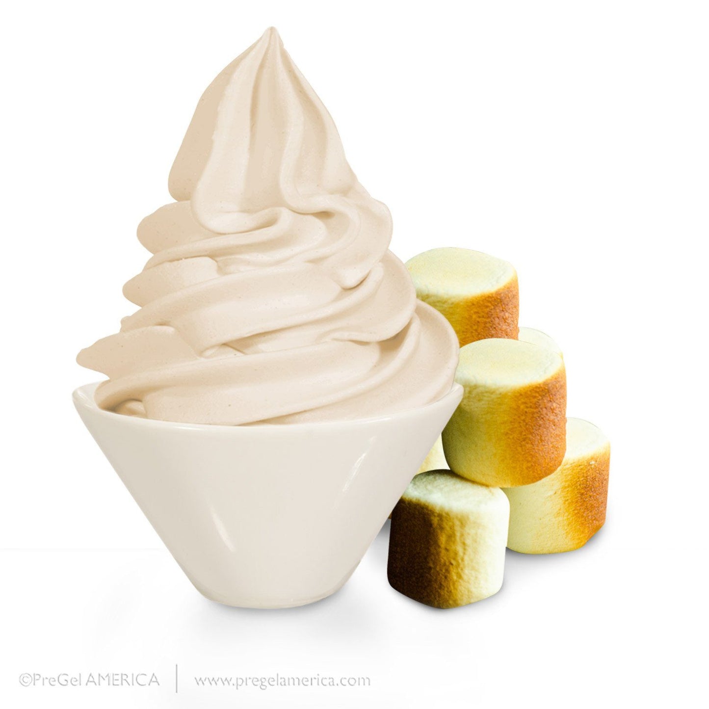 PreGel Super Sprints - Base With Flavorings Gelato Ingredients PreGel Toasted Marshmallow Single Bag