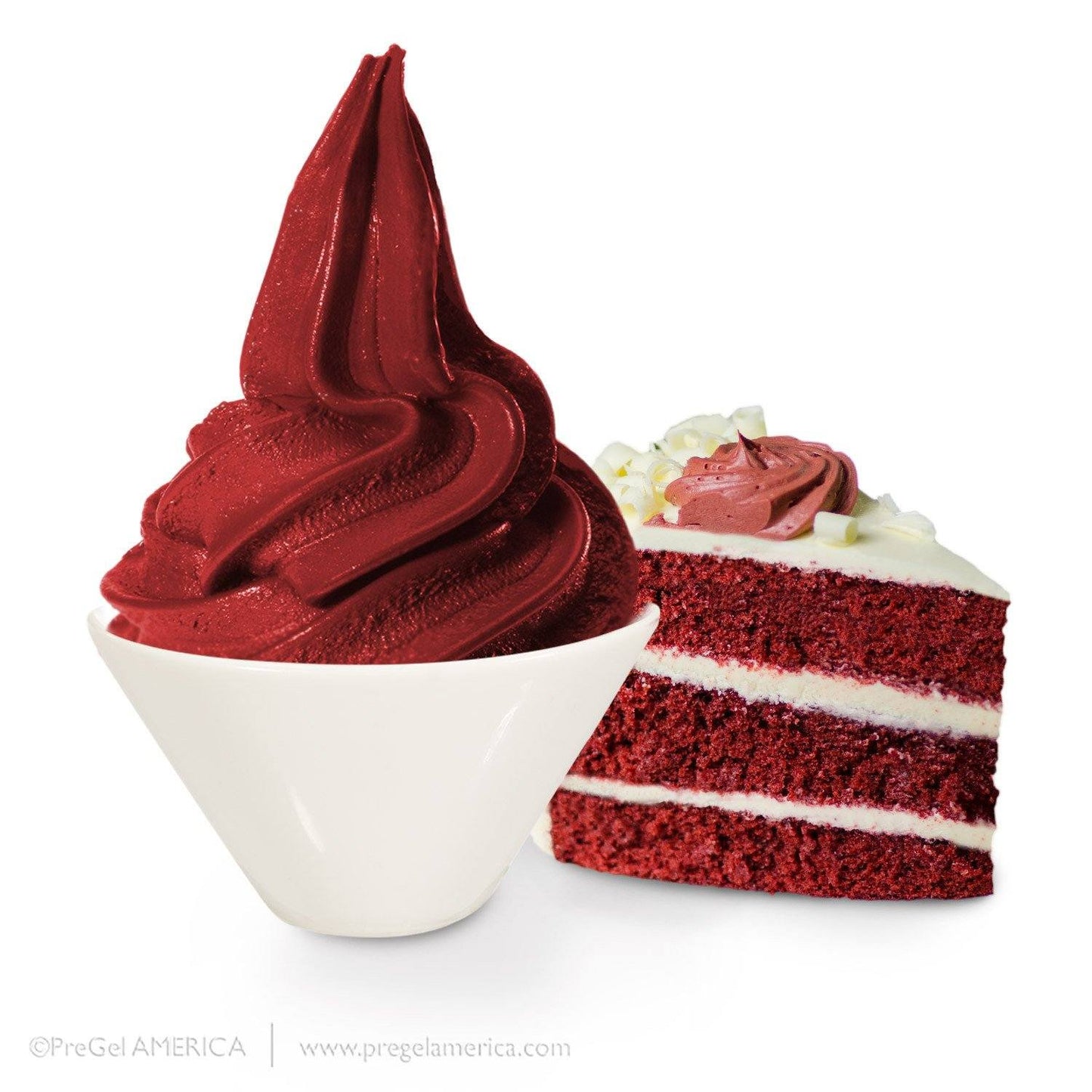 PreGel Super Sprints - Base With Flavorings Gelato Ingredients PreGel Red Velvet Single Bag