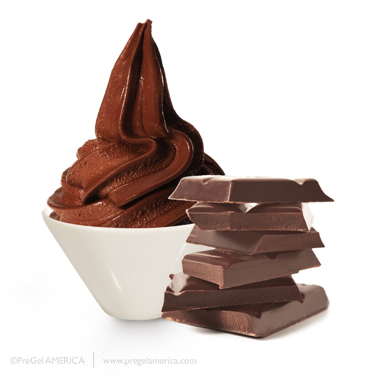 PreGel Super Sprints - Base With Flavorings Gelato Ingredients PreGel Dark Chocolate Sorbetto Single Bag