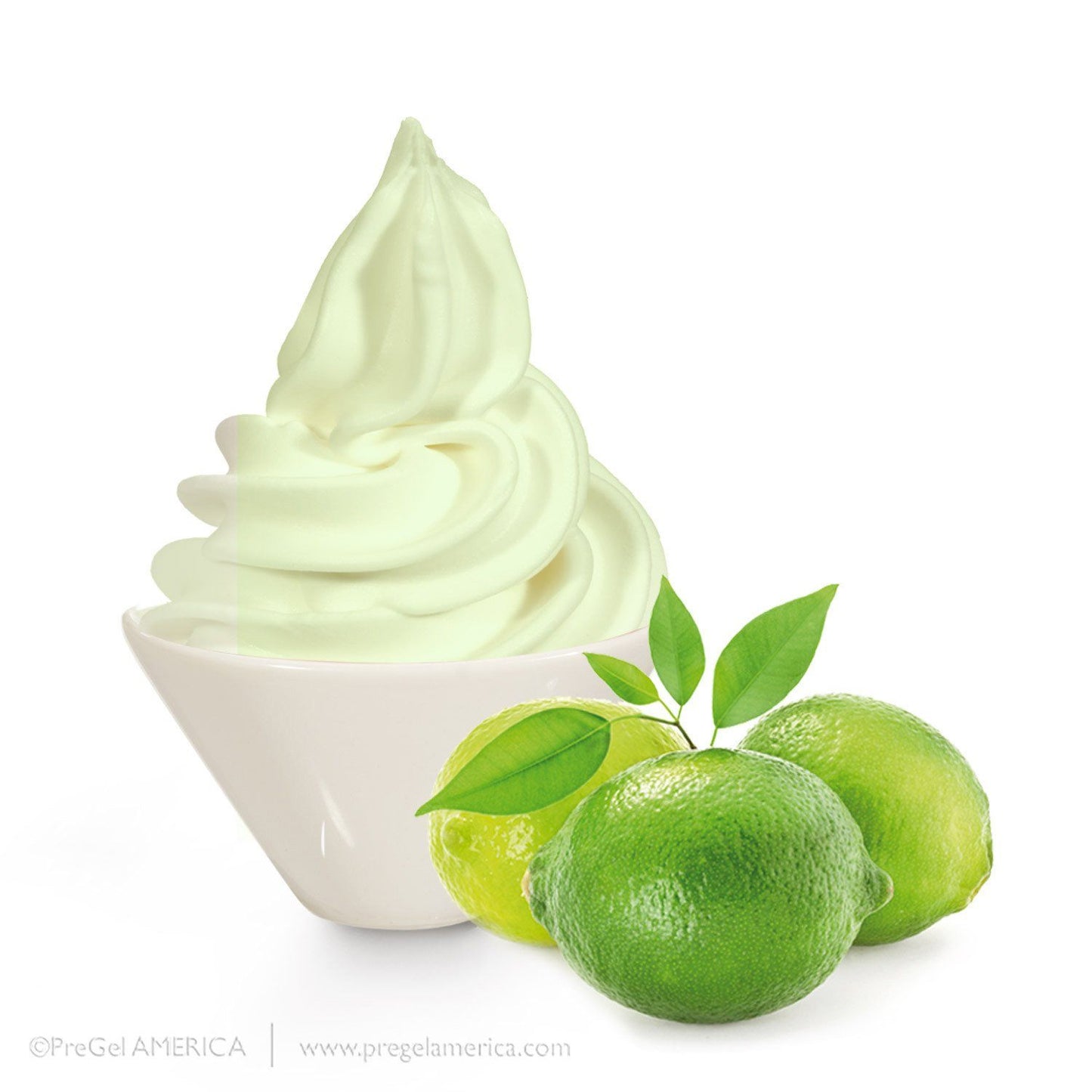 PreGel Super Sprints - Base With Flavorings Gelato Ingredients PreGel Lime Single Bag