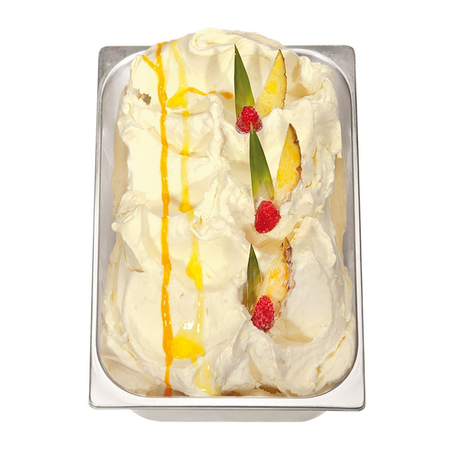 PreGel Fortefrutto - Fruit Flavors Gelato Ingredients PreGel Pineapple Case of 2 Buckets