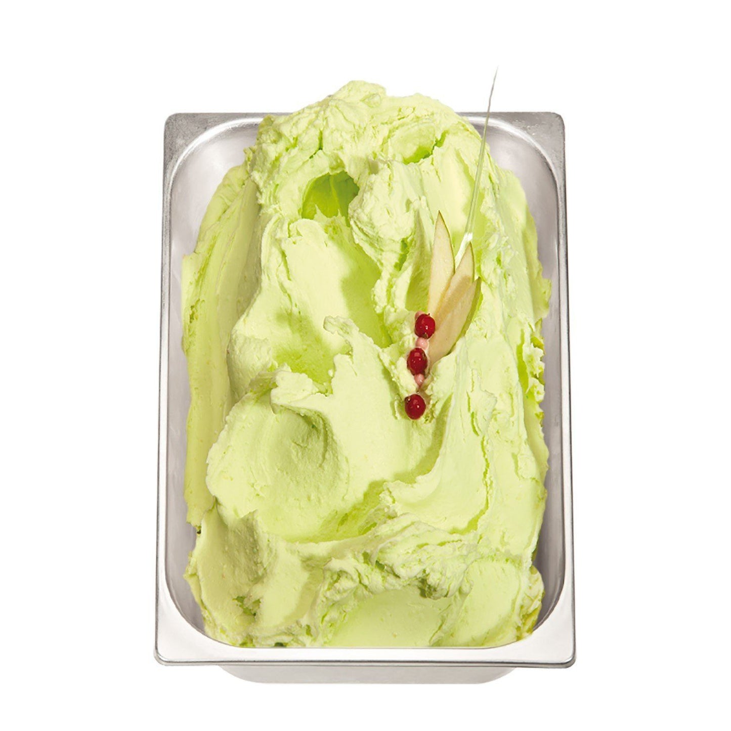 PreGel Fortefrutto - Fruit Flavors Gelato Ingredients PreGel Green Apple Case of 2 Buckets