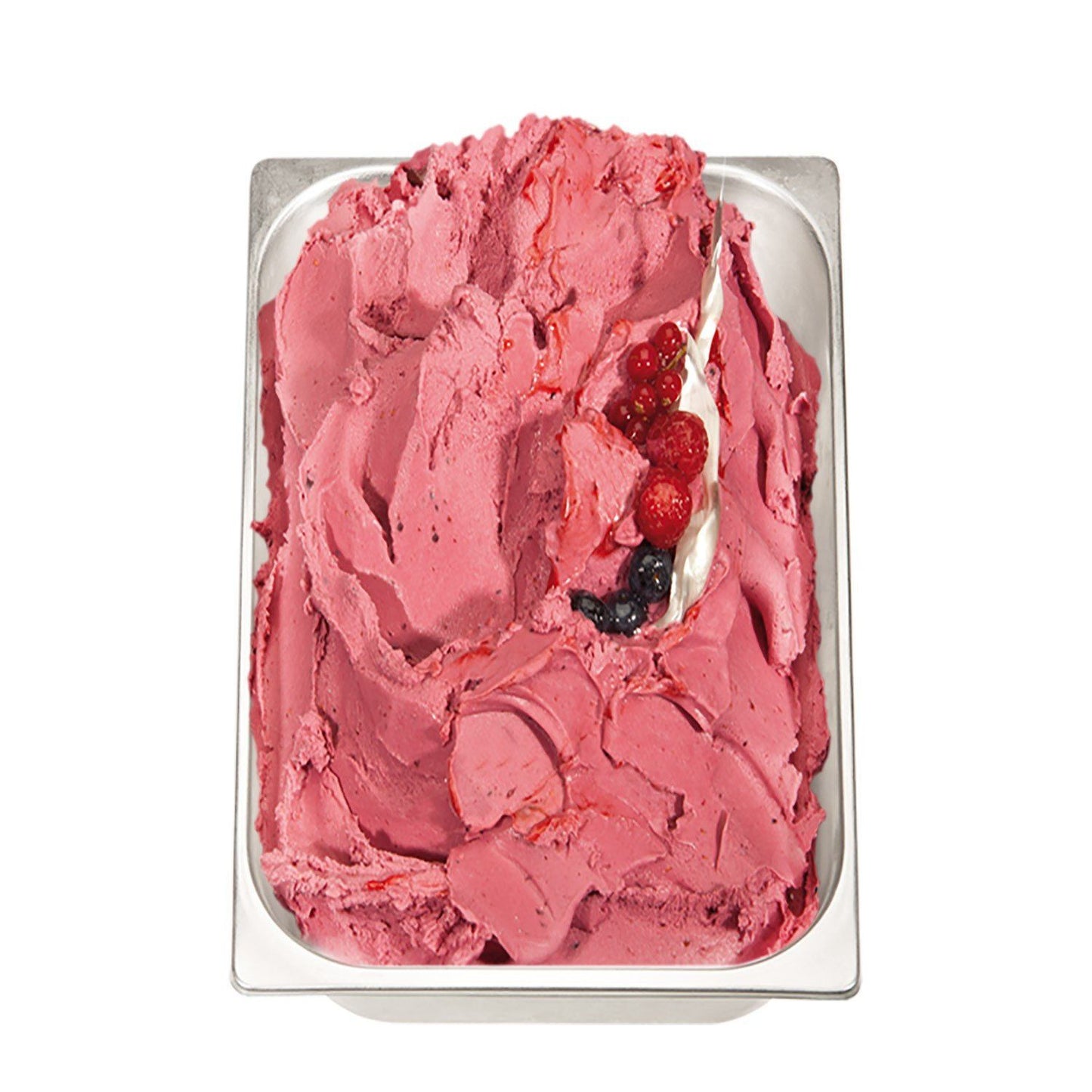 PreGel Fortefrutto - Fruit Flavors Gelato Ingredients PreGel Forest Berries (Bilberries, Raspberries & Black Currants) Case of 2 Buckets