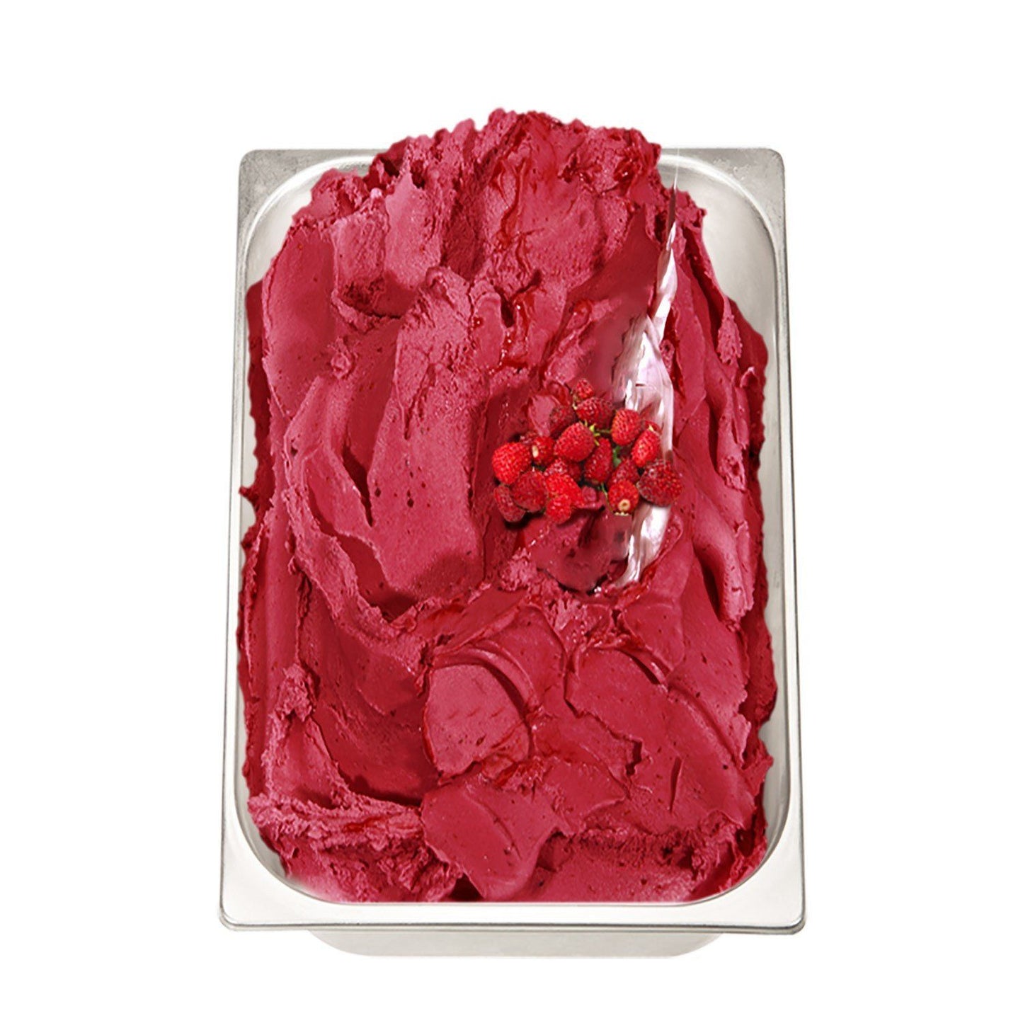 PreGel Fortefrutto - Fruit Flavors Gelato Ingredients PreGel Wild Strawberry Case of 2 Buckets