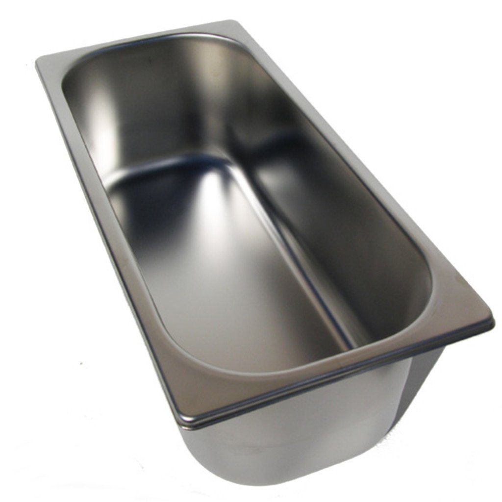 Gelato Metal Pans Food Containers corainc single 5 L standard pan