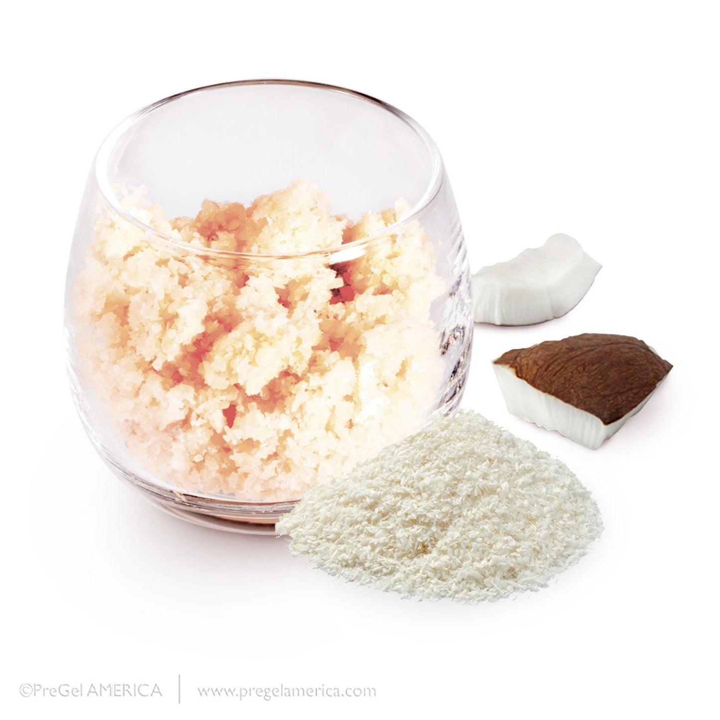 PreGel Traditional Pastes Gelato Ingredients PreGel Coconut Single Bucket