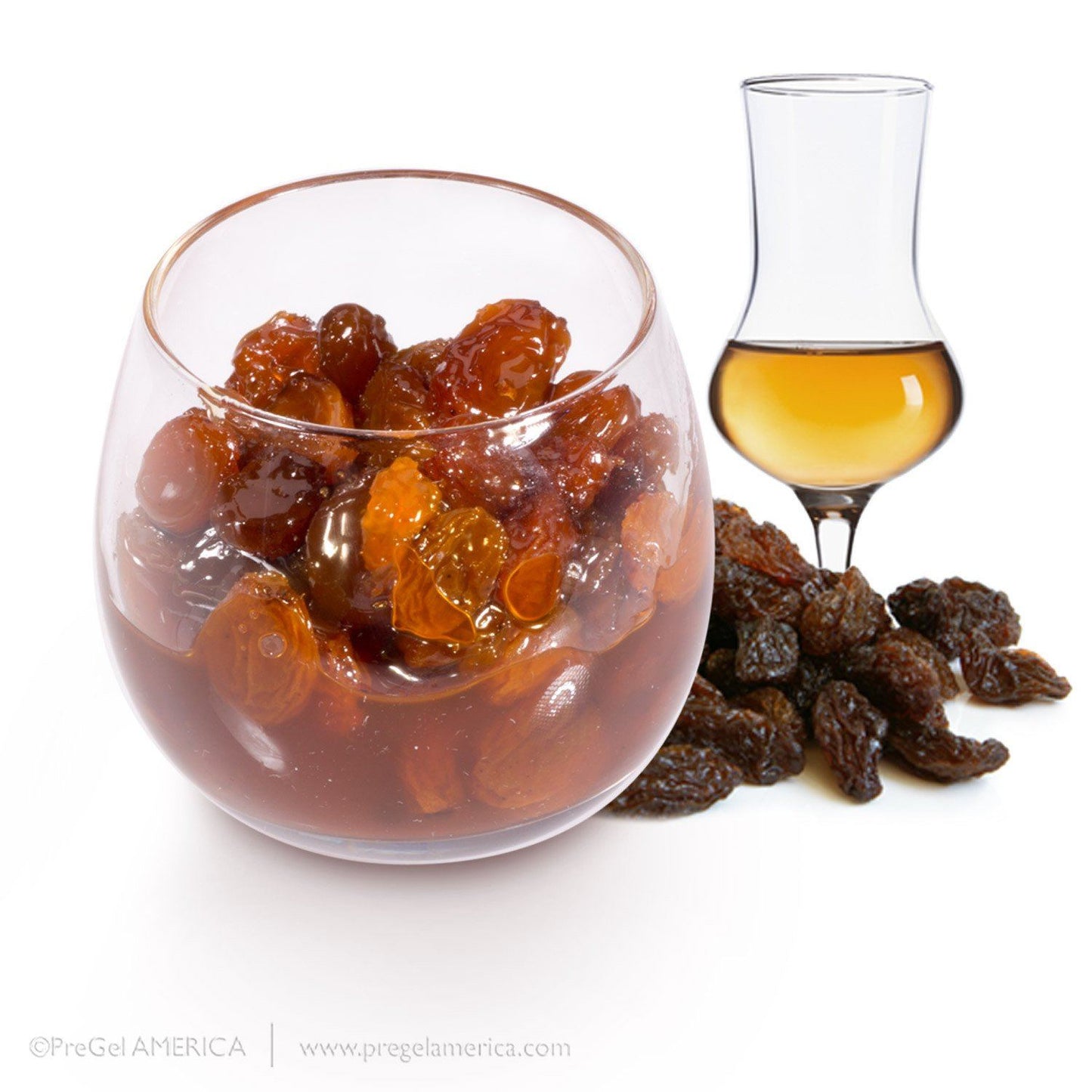 PreGel Traditional Pastes Gelato Ingredients PreGel Malaga (Rum-Soaked Raisins) Single Bucket