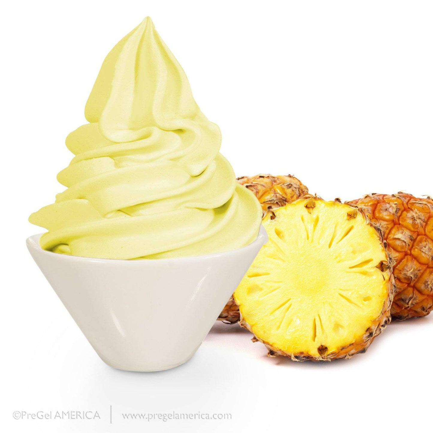 PreGel Super Sprints - Base With Flavorings Gelato Ingredients PreGel Pineapple Single Bag
