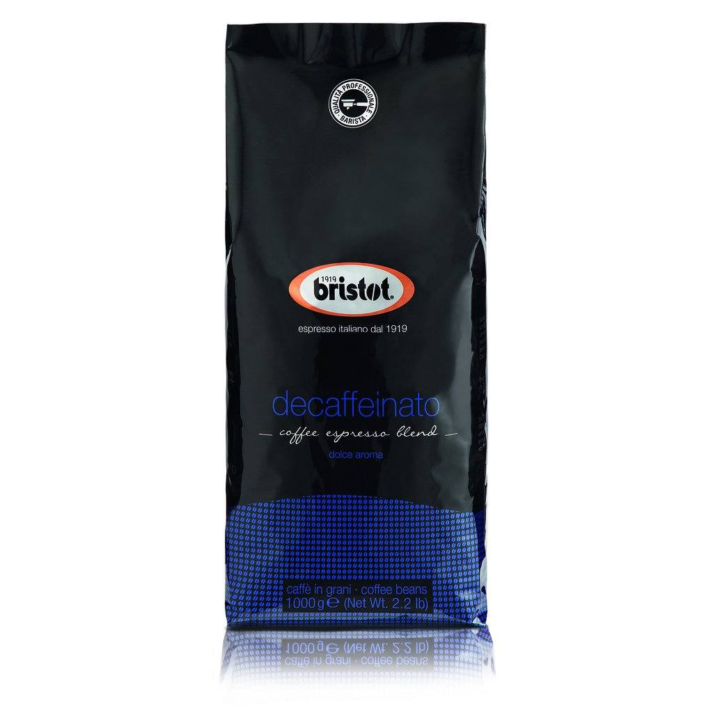 Bristot Whole Bean Espresso Coffee Bristot Decaffeinato single 1.1 lb bag