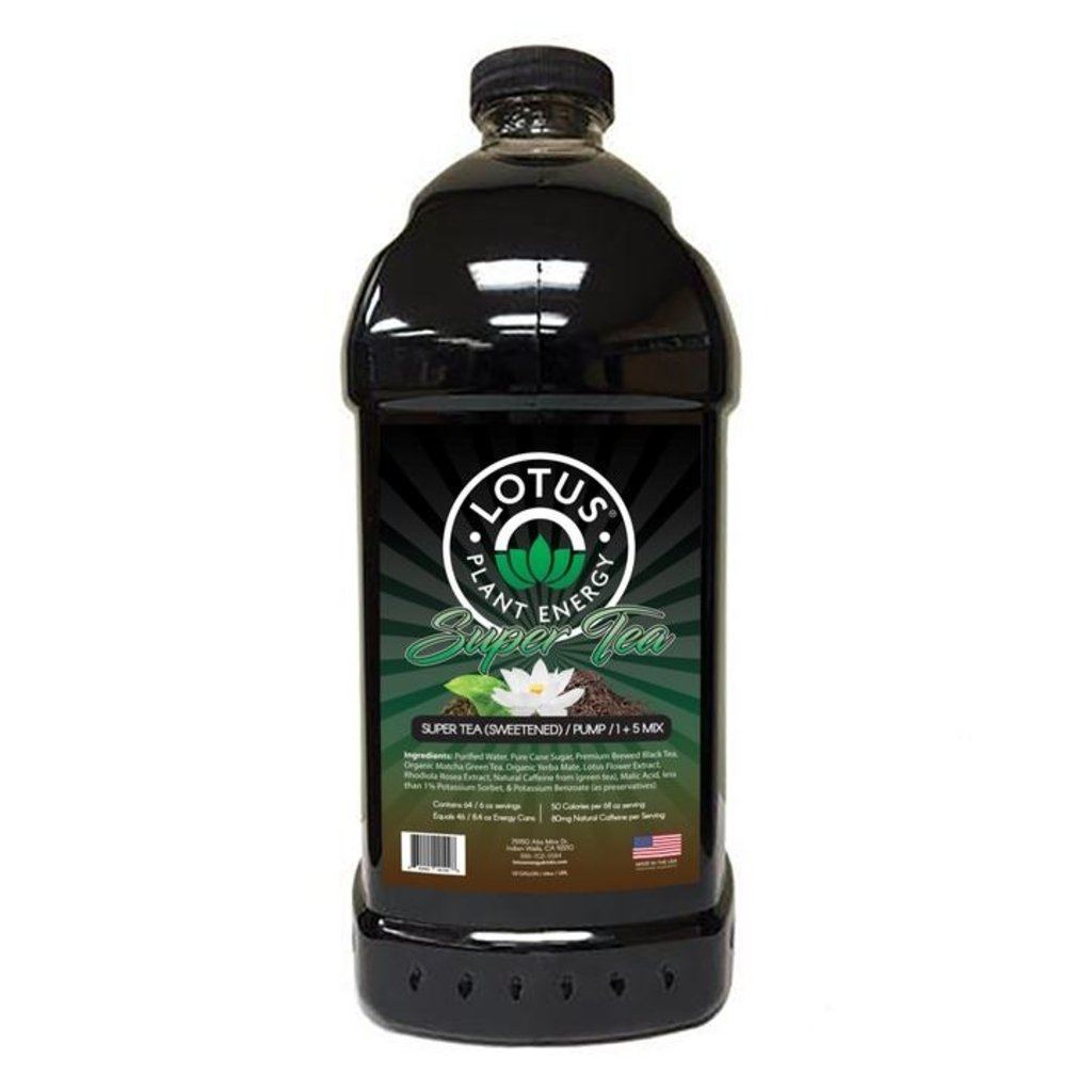 Lotus Plant Energy - Tea Sweetened Beverage Mix Lotus Plant Energy Tea Sweetened 1/2 gallon bottle