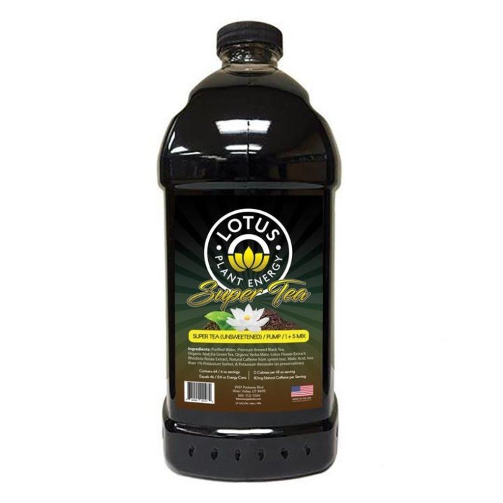 Lotus Plant Energy - Tea Unsweetened Beverage Mix Lotus Plant Energy Energy Tea Unsweetened 1/2 gallon bottle