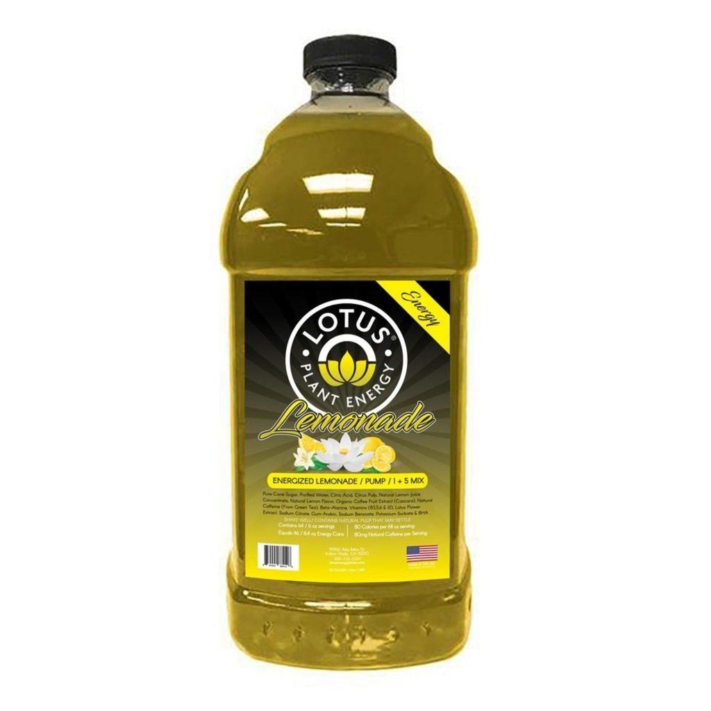 Lotus Plant Energy - Lemonade Beverage Mix Lotus Plant Energy Energy Lemonade 1/2 gallon bottle