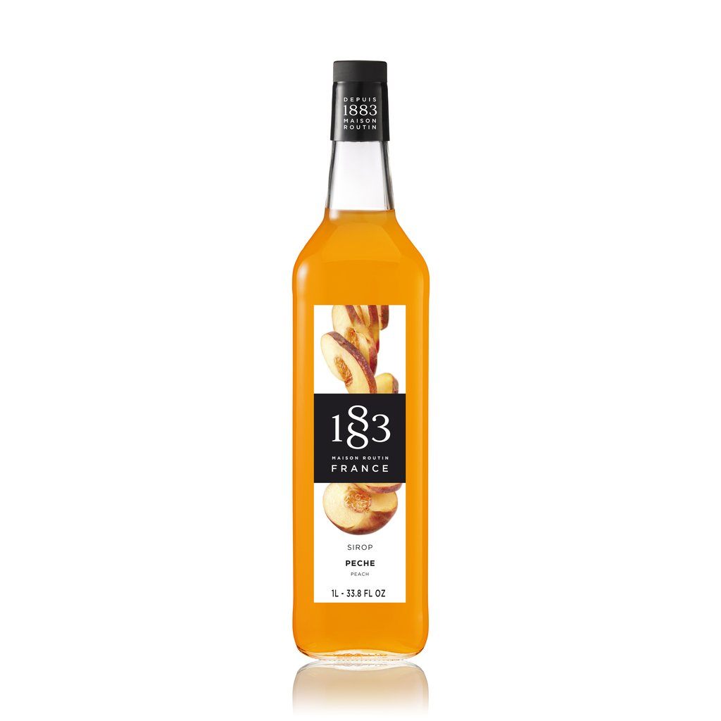 1883 Maison Routin Syrup - Peach Syrup 1883 Peach 1 L