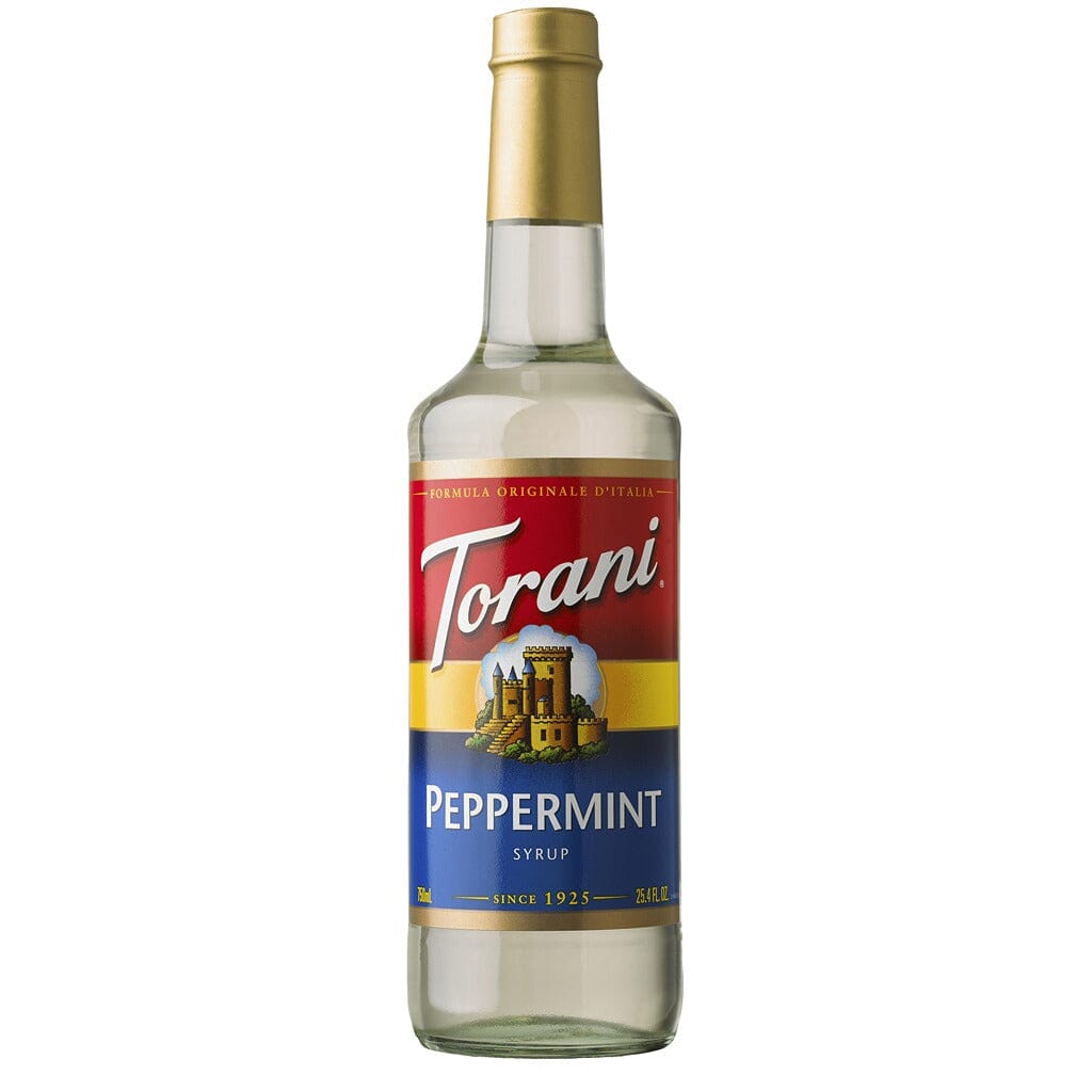 Torani Original Syrup - Peppermint Syrup Torani Peppermint 750 ml bottle