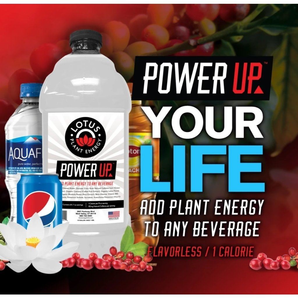 Lotus Plant Energy - Power UP Beverage Mix Lotus Plant Energy