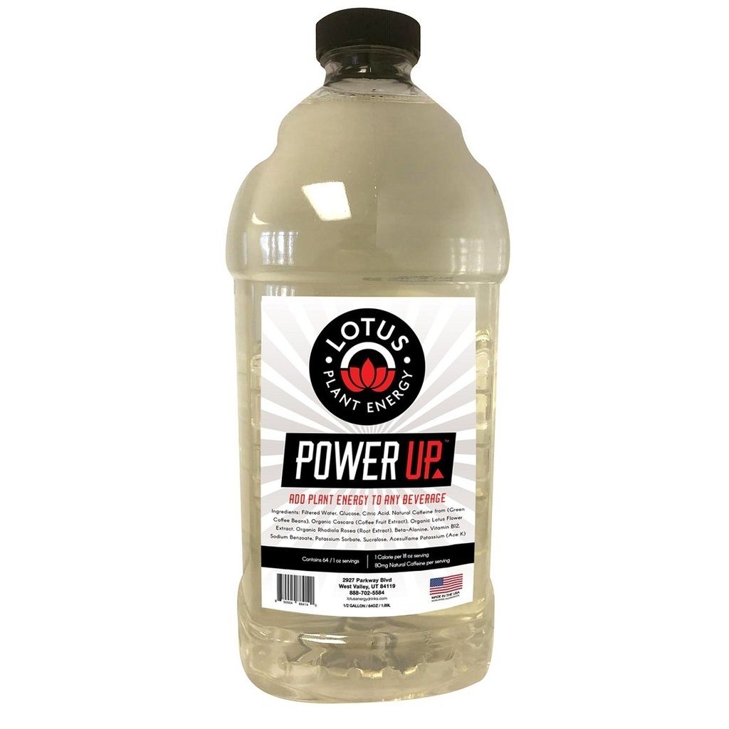 Lotus Plant Energy - Power UP Beverage Mix Lotus Plant Energy Power UP 1/2 gallon bottle