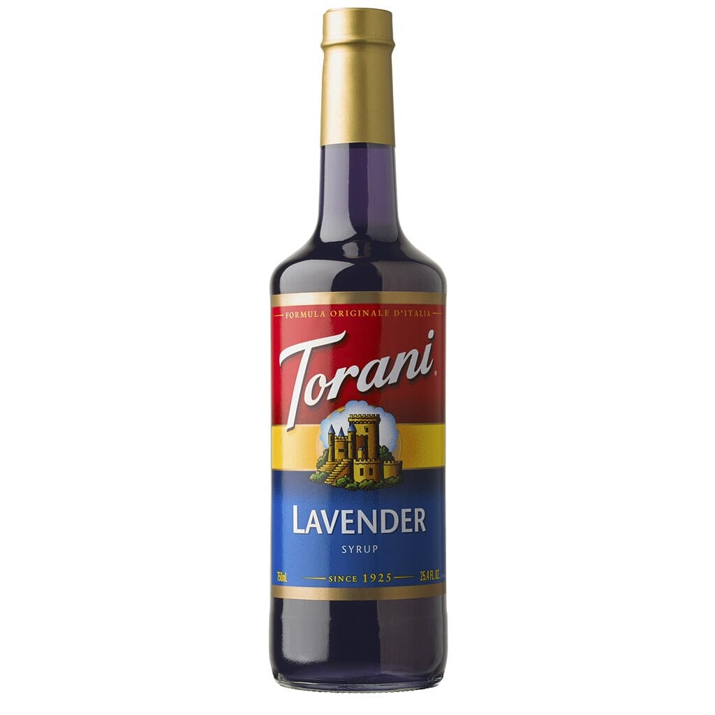 Torani Original Syrup - Lavender Syrup Torani Lavender 750 ml bottle