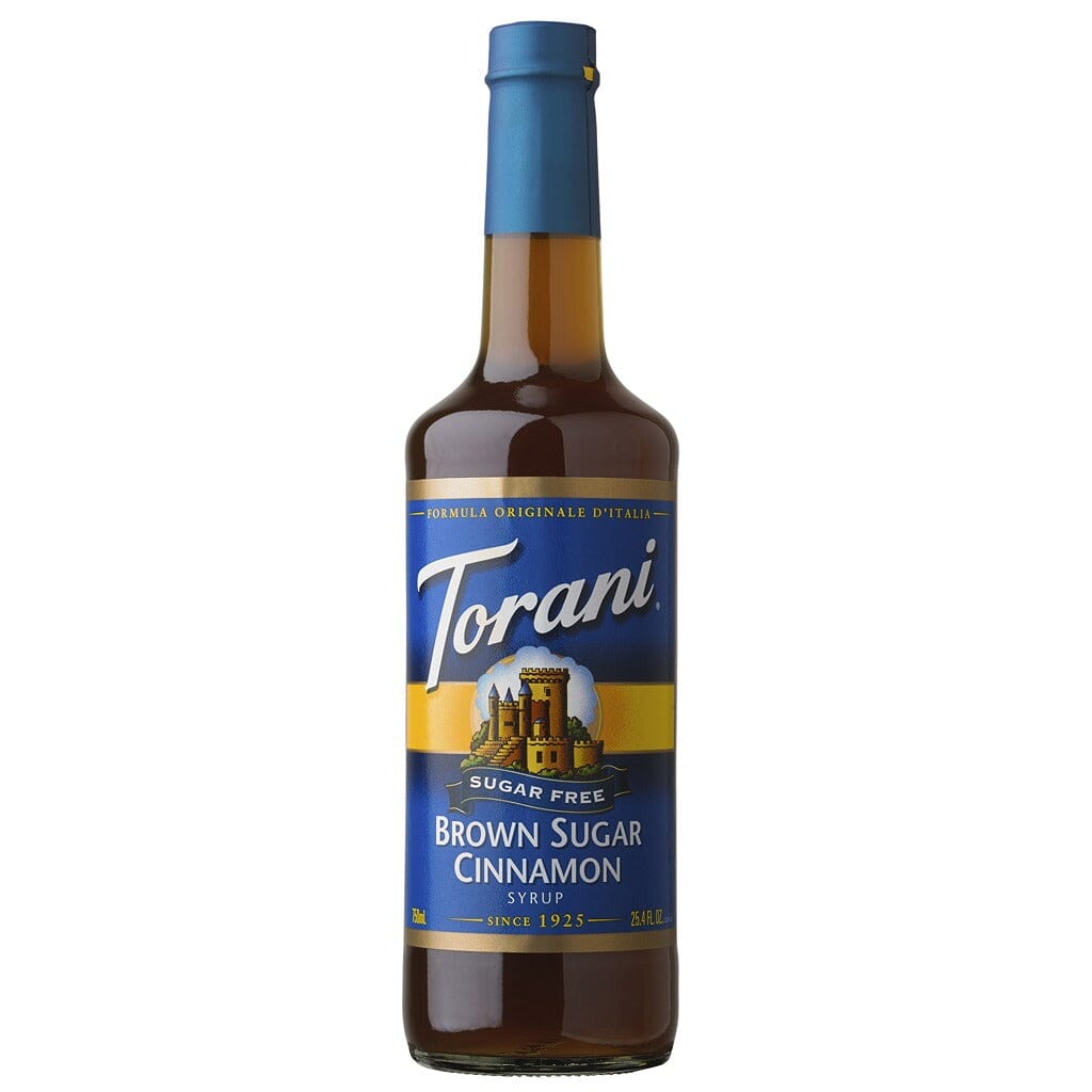 Torani Sugar Free Syrup - Brown Sugar Cinnamon Syrup Torani SF Brown Sugar Cinnamon 750 ml bottle