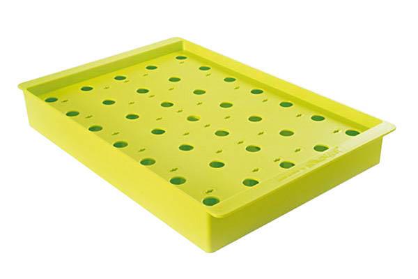 Silikomart La Gelateria Food Containers corainc Espogel Display Stand - Green Holds 35 Mini Popsicles Up