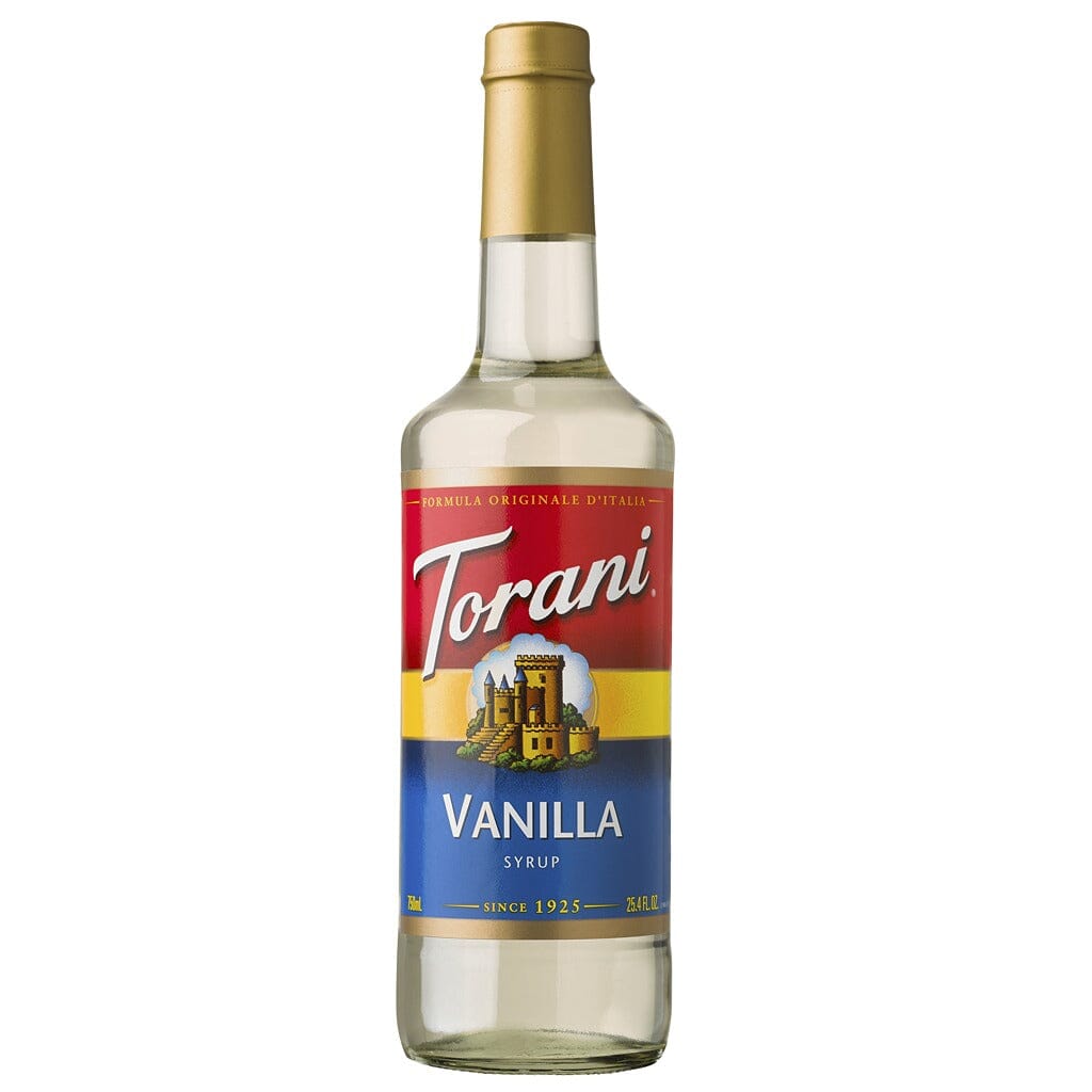 Torani Original Syrup - Vanilla Syrup Torani Vanilla 750 ml bottle