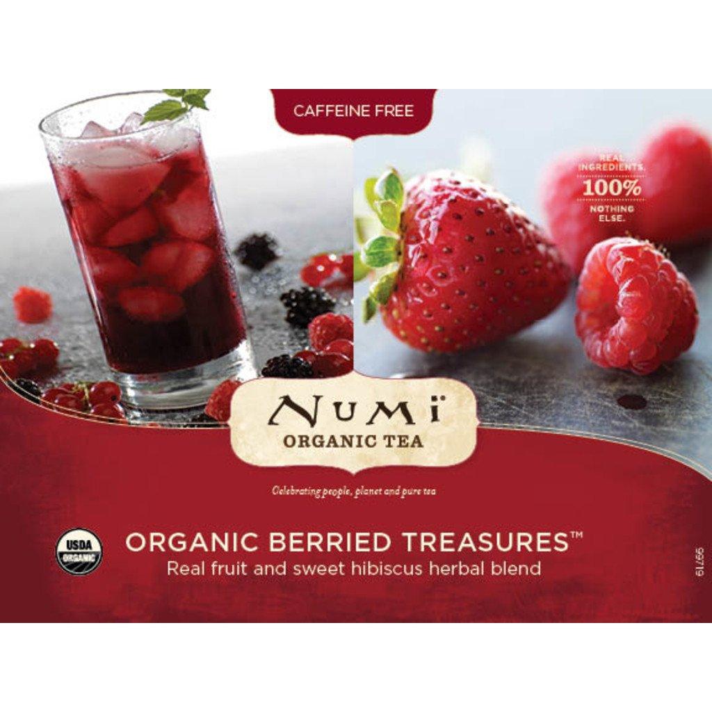 Numi Organic Tea Tea Numi Berried Treasures case of 24 bags