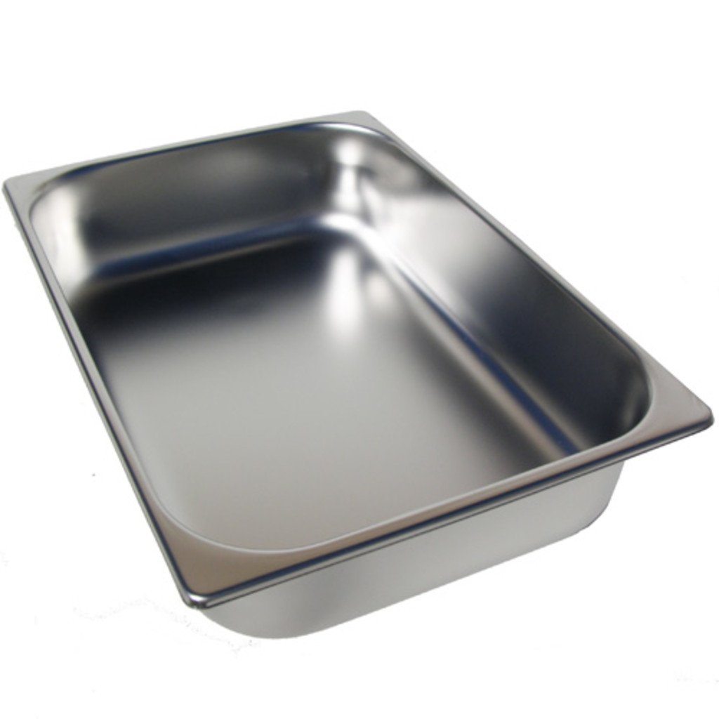 Gelato Metal Pans Food Containers corainc single 5.5 L wide pan