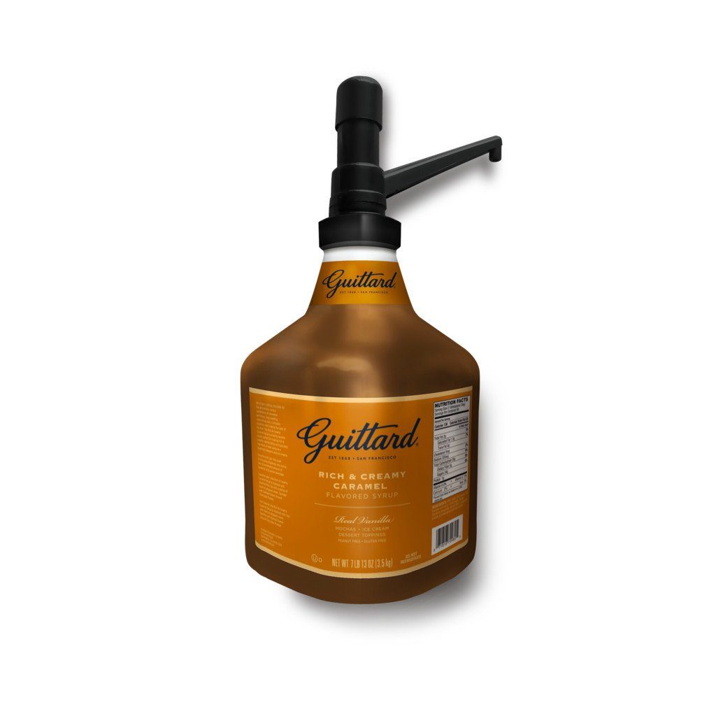 Guittard Sauce - Rich and Creamy Caramel Sauce Dessert Sauces Guittard Rich and Creamy Caramel Sauce single bottle