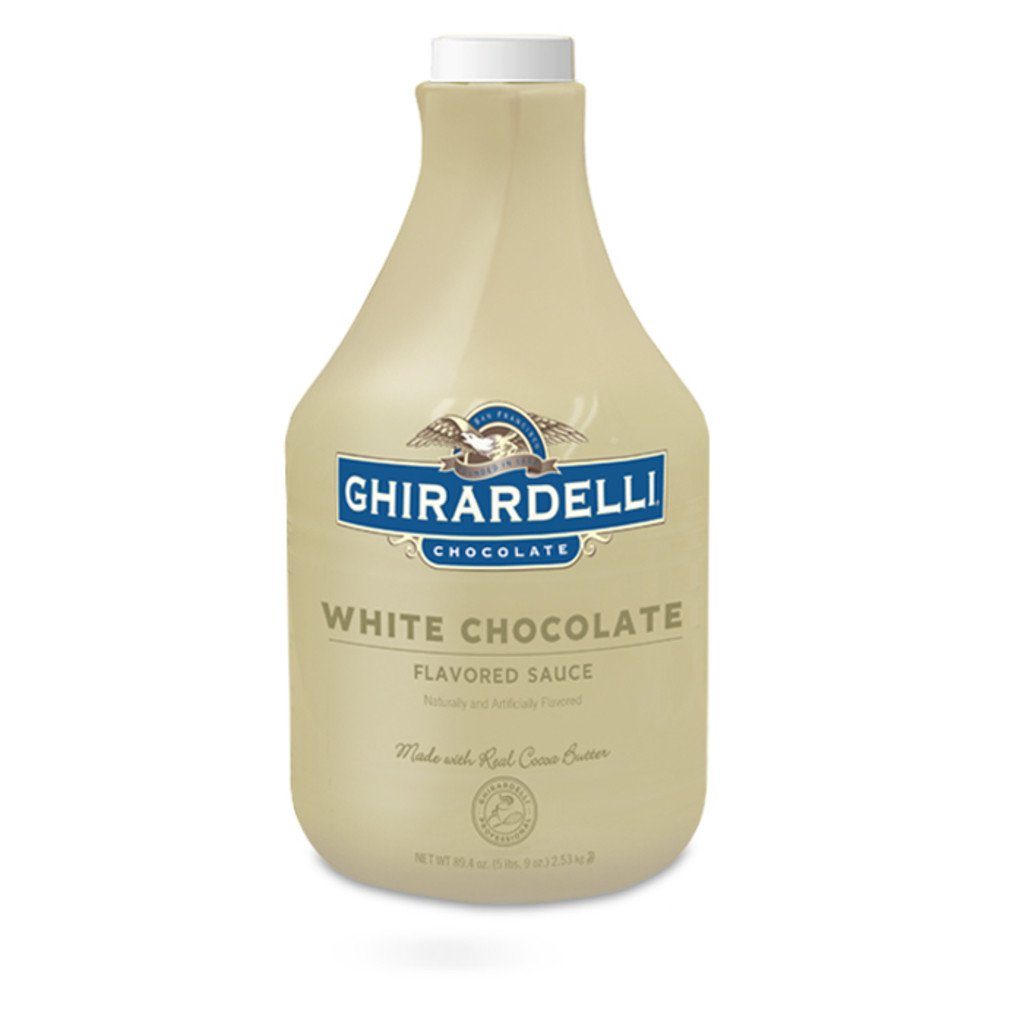 Ghirardelli Premium Sauces Dessert Sauces Ghirardelli White Chocolate Sauce case of 6 bottles