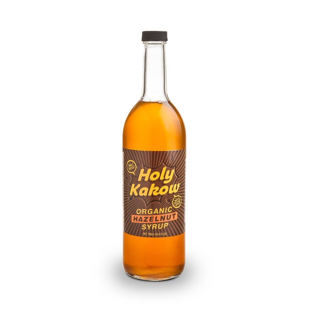Holy Kakow Organic Coffee Syrup - Hazelnut Syrup Holy Kakow Hazelnut single 750 ml bottle