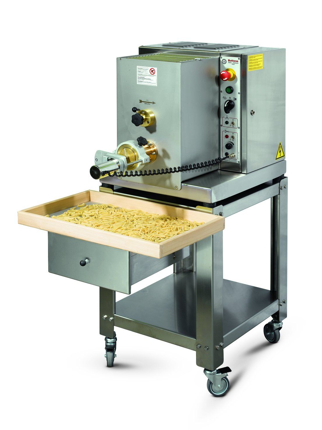 Bottene Pasta Extruder - PM 80 Pasta Equipment Bottene Stainless Steel