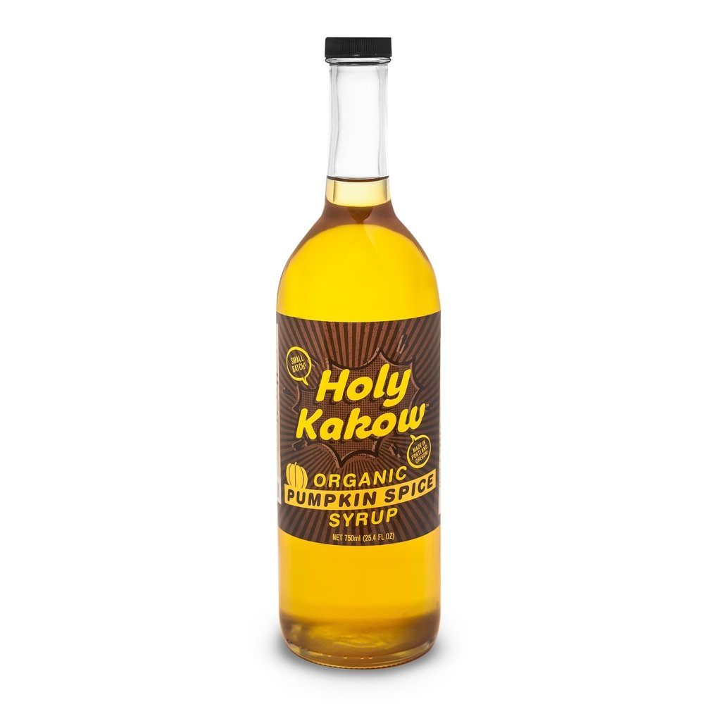 Holy Kakow Organic Coffee Syrup - Pumpkin Spice Syrup Holy Kakow Pumpkin Spice single 750 ml bottle