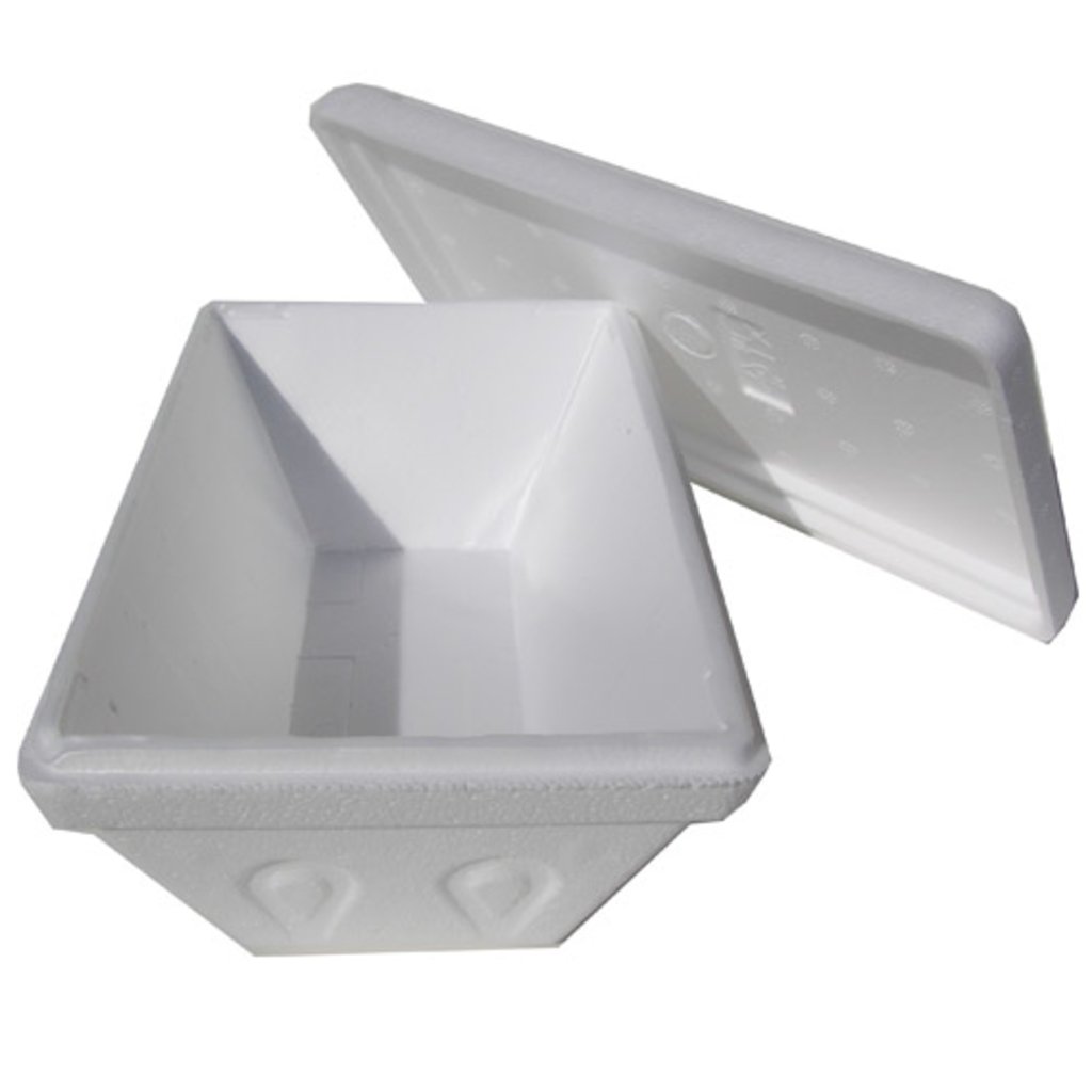 Gelato Styrofoam To-Go Container Food Containers CoraInc.com Quart - Case of 60