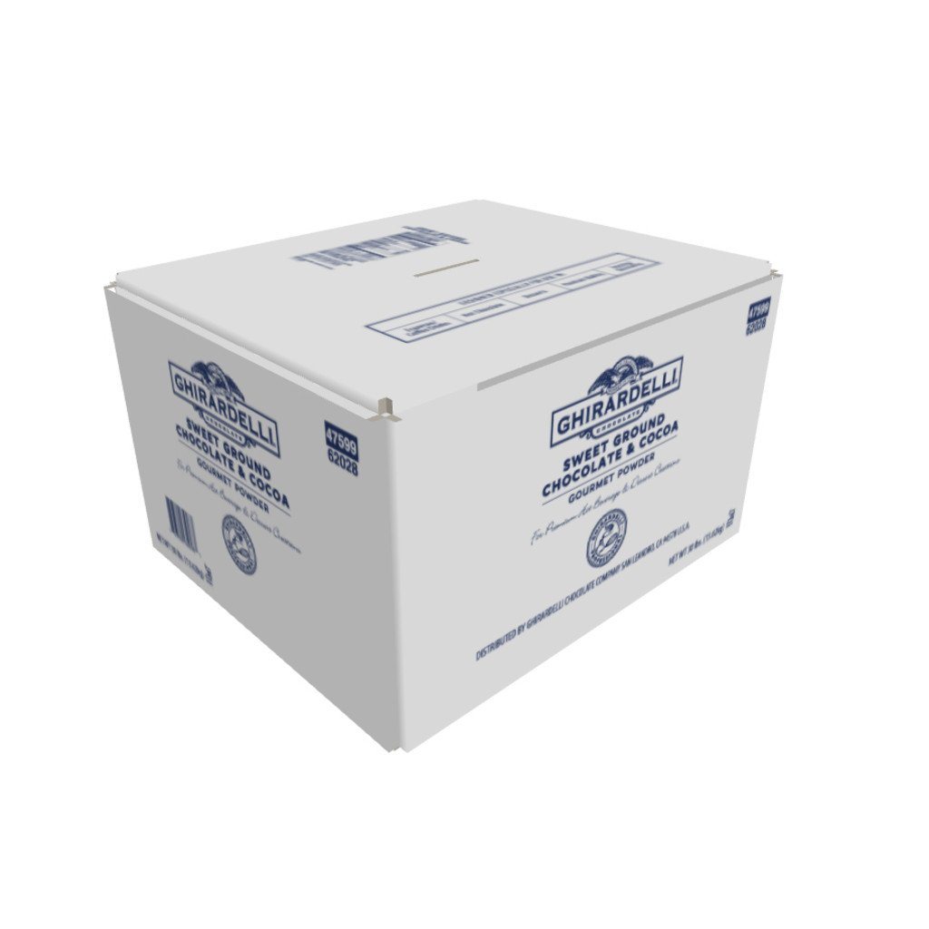 Ghirardelli Ground Chocolate Chocolate Powder Ghirardelli Sweet Ground Chocolate Powder case of 30 lb bulk