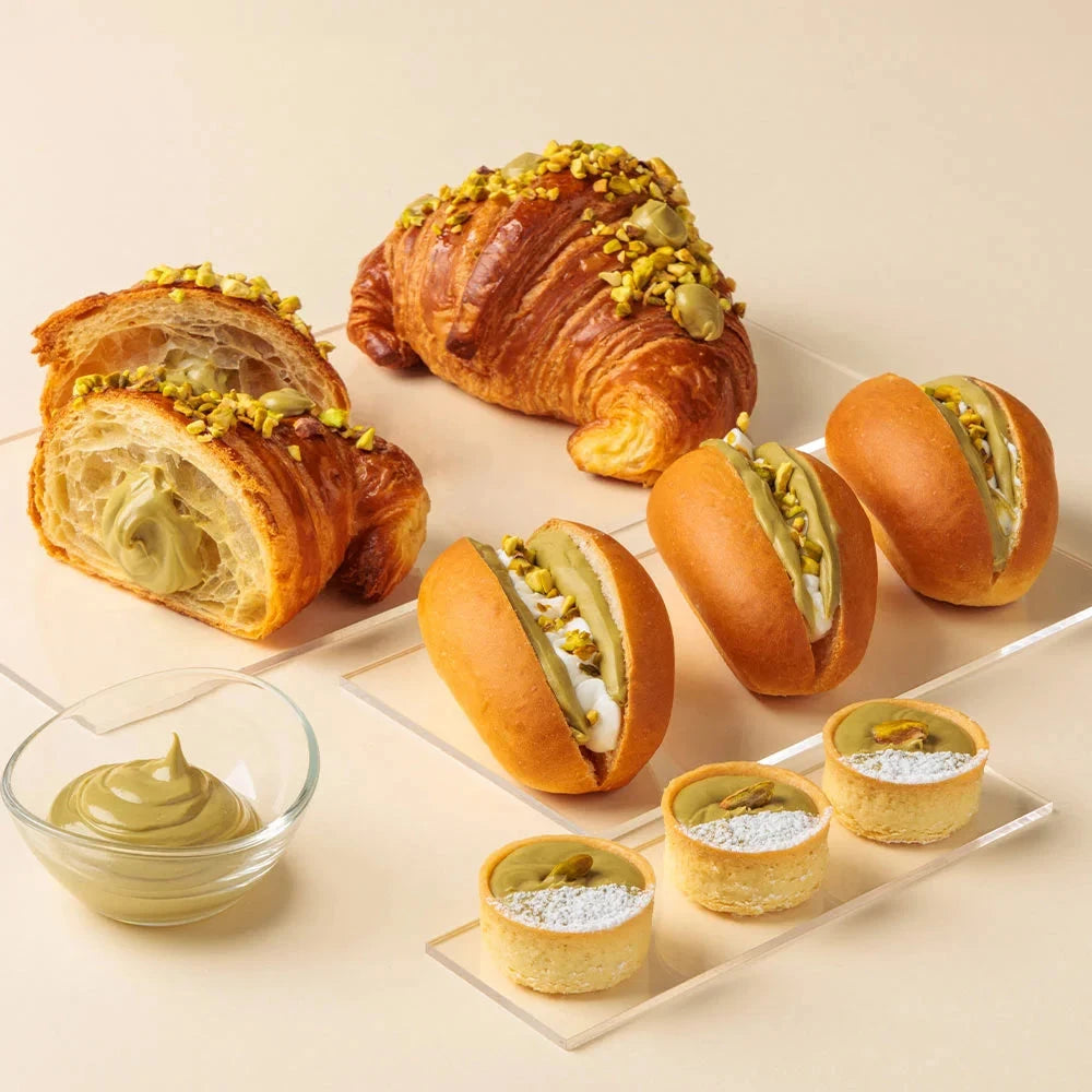 PreGel Farcimax Filling Creams Pastry Filling Cream PreGel Farcimax Pistachio single 11.02 lb bucket 