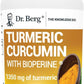 Dr. Berg (Only 2 Per Day) Turmeric Supplement with Black Pepper - 1350mg Turmeric Capsules with 95% Curcuminoids - Turmeric Curcumin with Bioperine - 60 Capsules