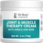 Dr. Berg's Joint & Muscle Cream - Workout Recovery, Full-Body Relaxation, Skin Nourishment - Sore Muscle Cream with Arnica and MSM - 4 oz.
