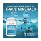 Dr. Berg Trace Minerals Enhanced Complex - Complete with 70+ Nutrient-Dense Health Minerals - Made w/Natural Ingredients - Dietary Supplements - 60 Capsules