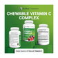 Dr. Berg's Vitamin C Complex Whole Food (60 Chewable) 100% Natural Vitamin C from Just 4 Berries, Non-GMO